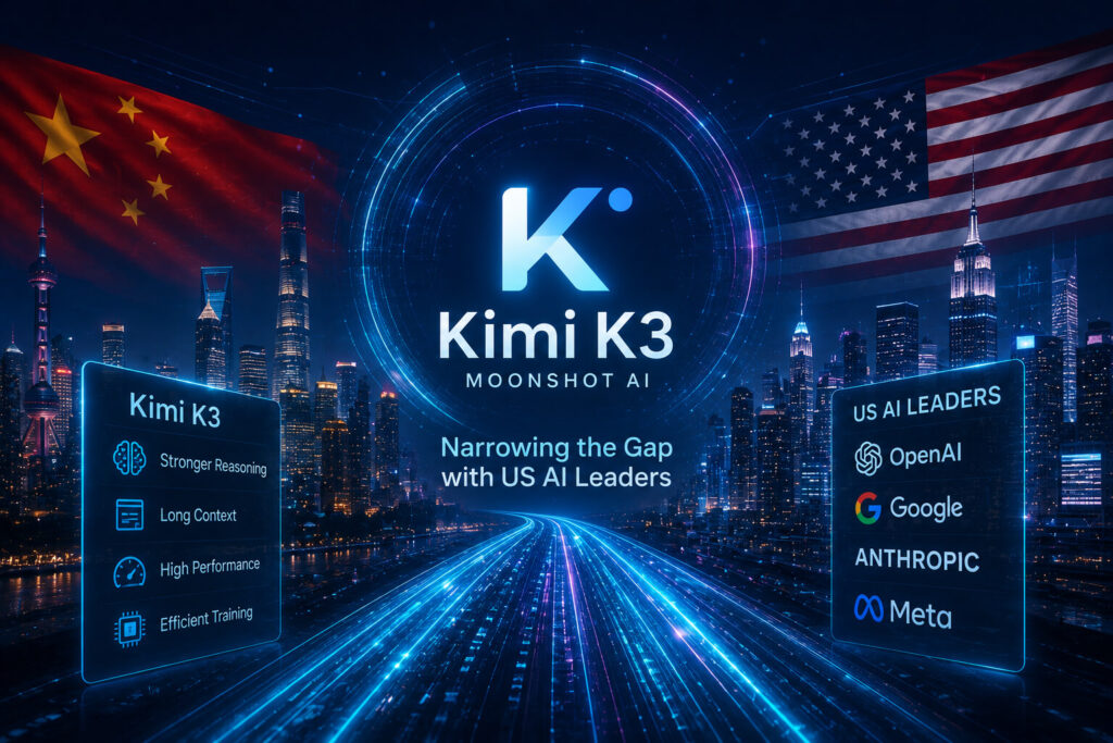 China’s Moonshot AI Kimi K3 Narrows Gap With US Rivals Moonshot AI Kimi K3