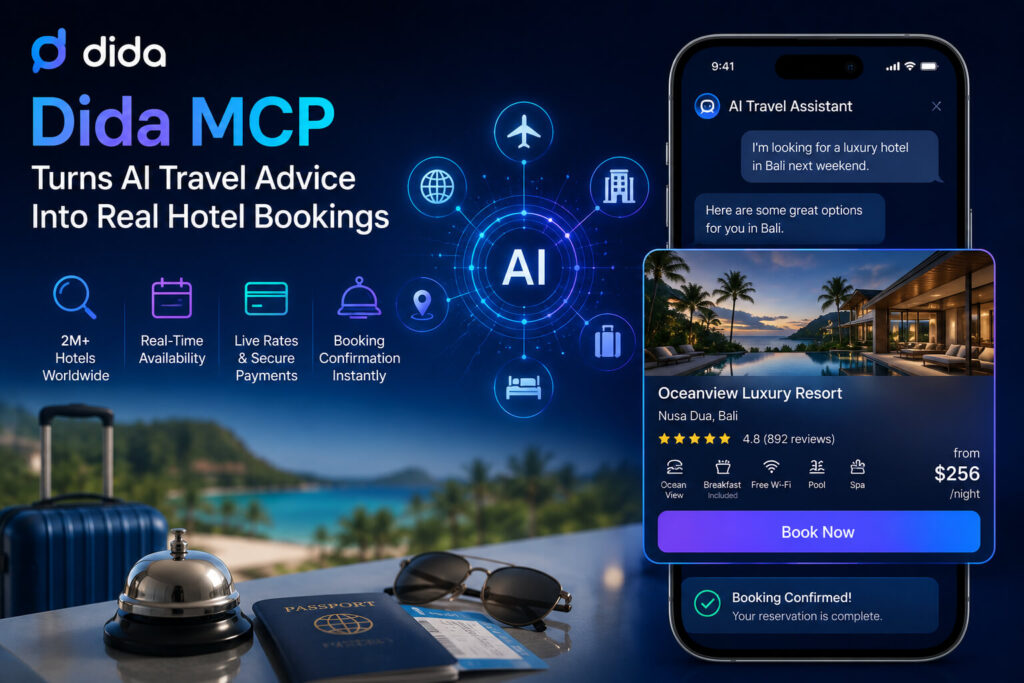 Dida MCP AI hotel booking