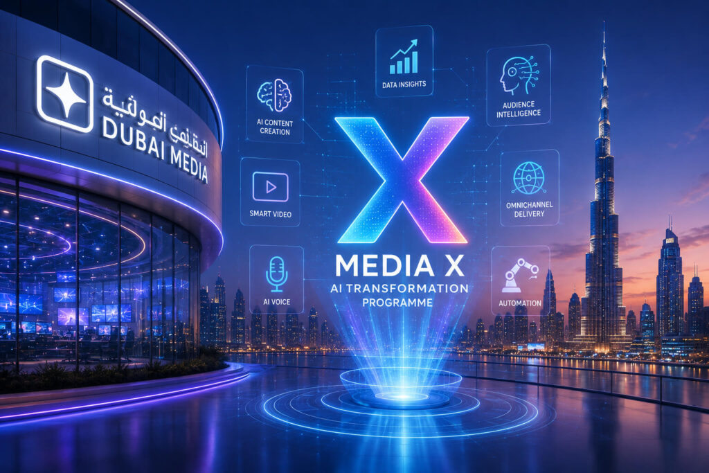 Dubai Media Launches Media X AI Transformation Programme to Build the Future of Media Dubai Media Media X AI Transformation Programme