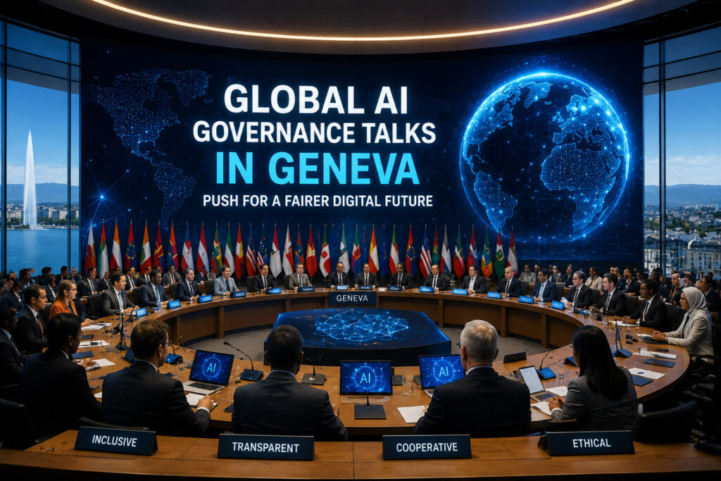 global AI governance talks