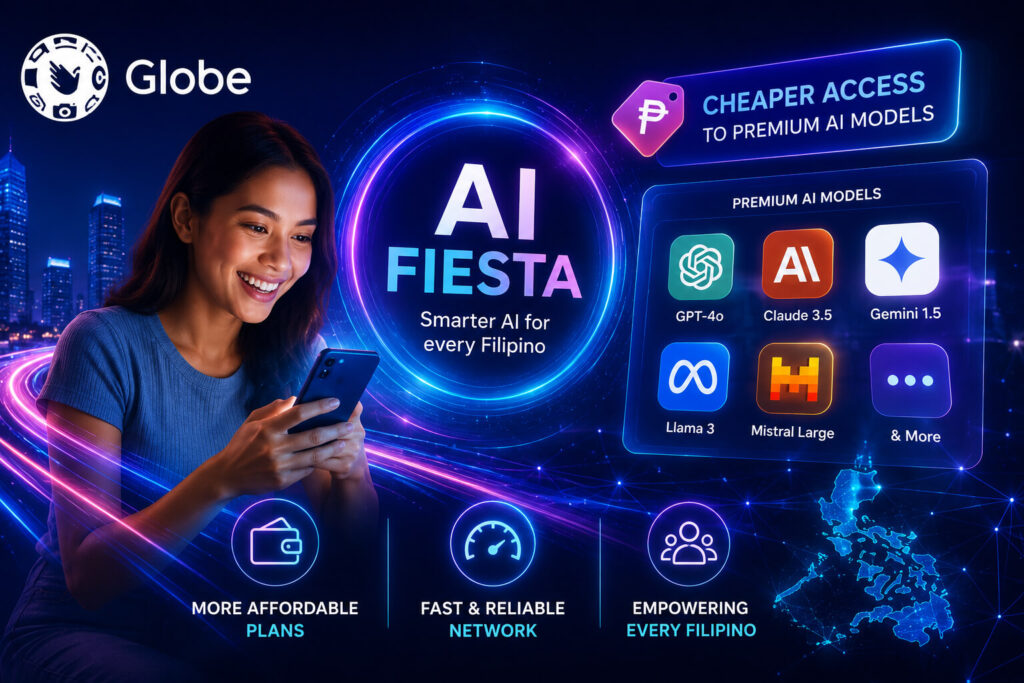 Globe Brings AI Fiesta to Filipino Users With Cheaper Access to Premium AI Models Globe AI Fiesta Philippines