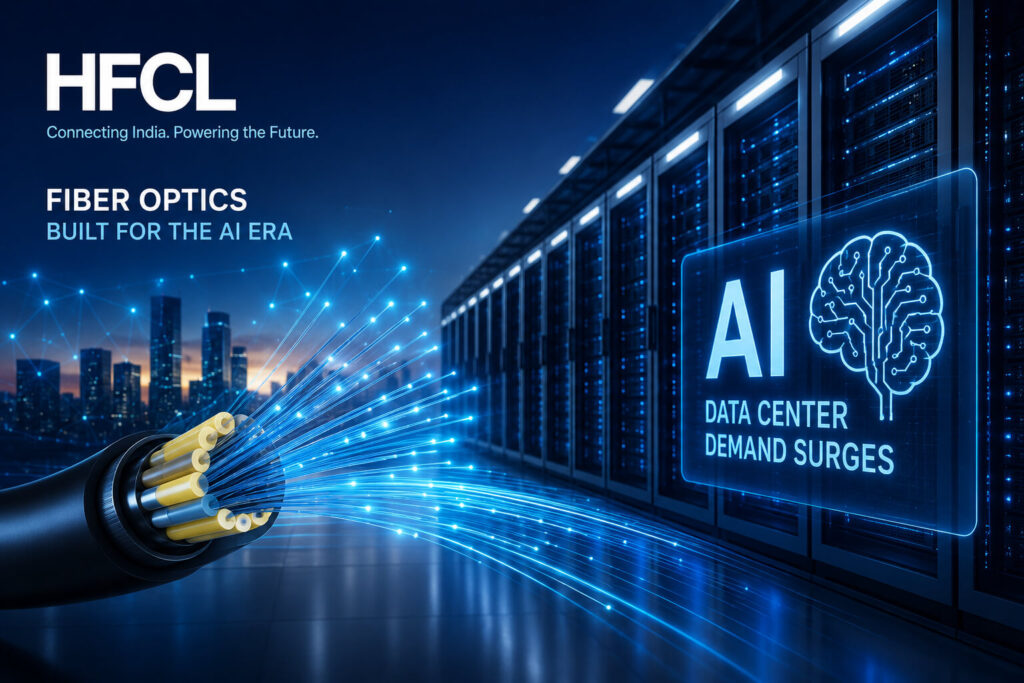 HFCL fiber optics AI data centers
