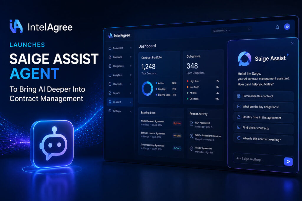 IntelAgree Saige Assist Agent