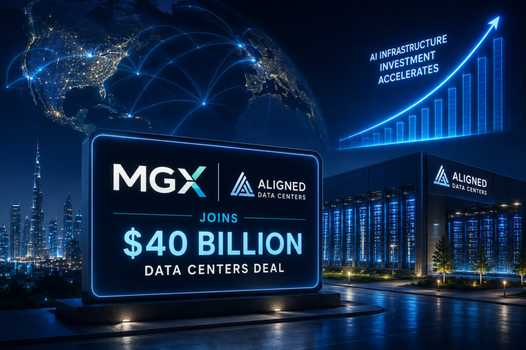 MGX Aligned Data Centers acquisition