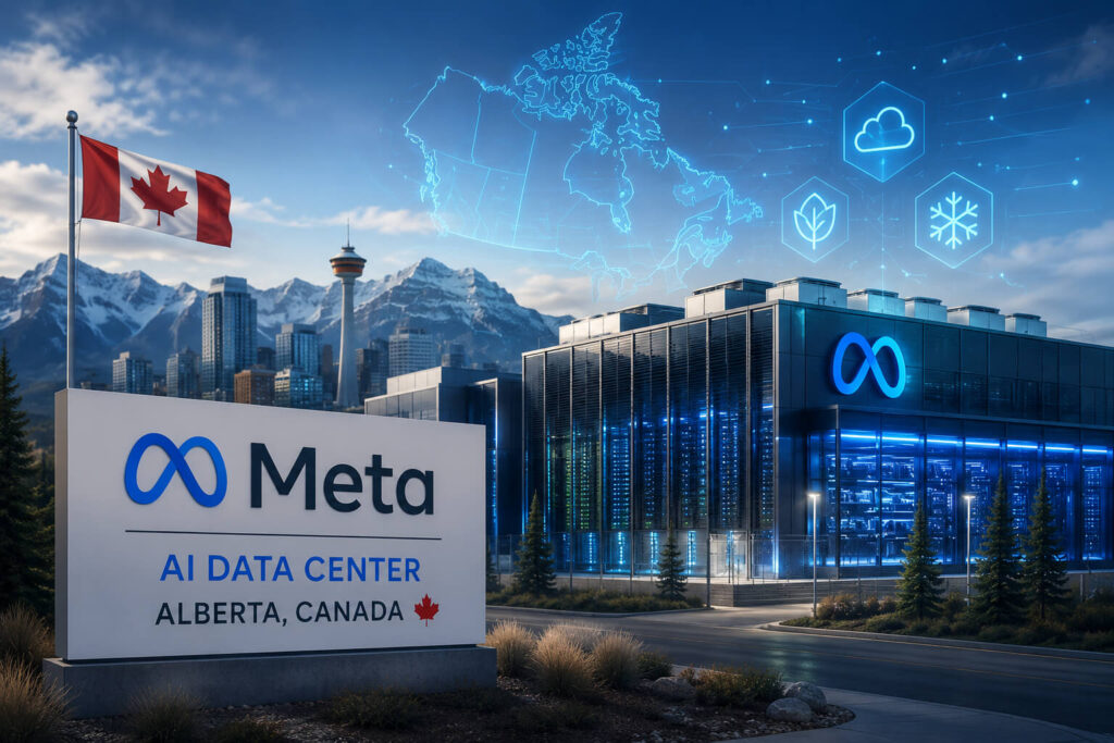 Meta Alberta AI data center
