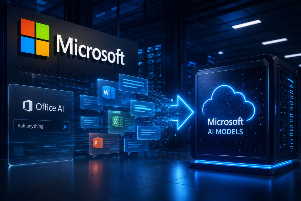 Microsoft in-house AI models