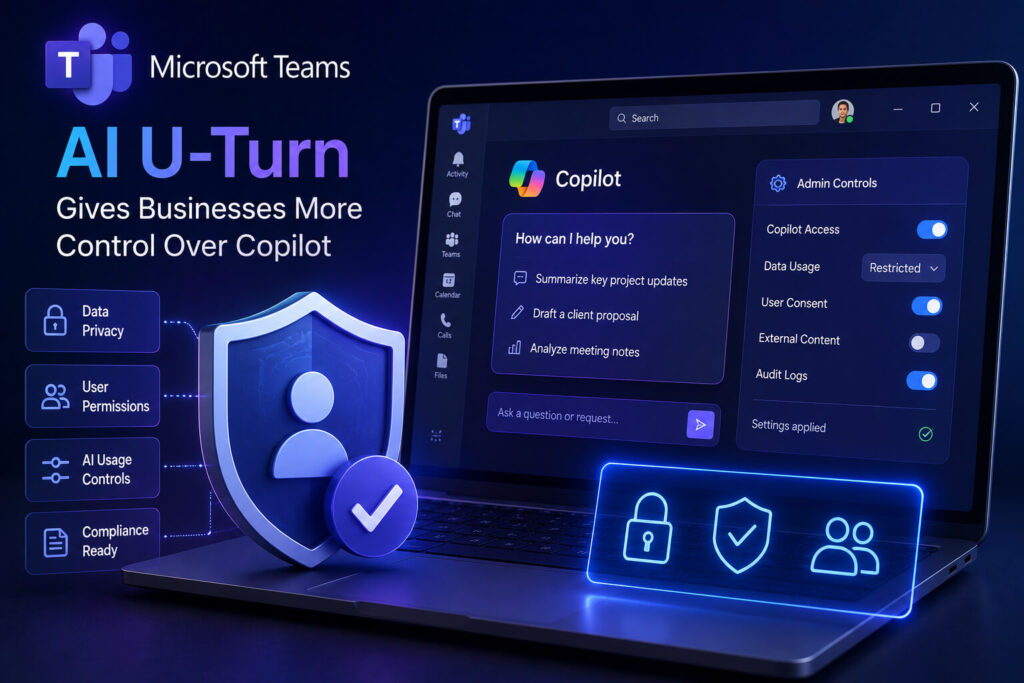 Microsoft Teams AI U-Turn Gives Businesses More Control Over Copilot Microsoft Teams AI control