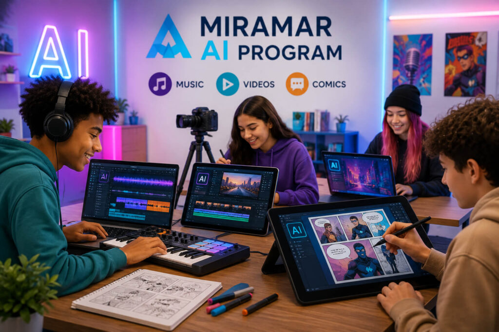 Miramar AI program for teens