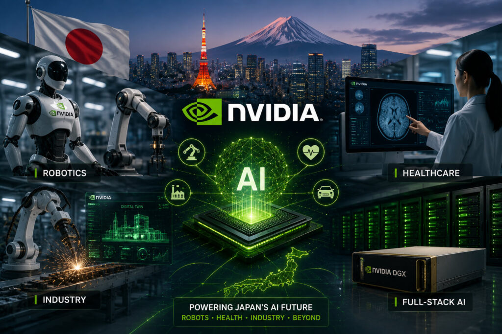 NVIDIA Japan AI Ecosystem Pushes Full-Stack AI Into Robotics, Healthcare and Industry NVIDIA Japan AI ecosystem