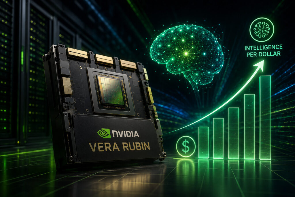 NVIDIA Vera Rubin Pushes AI Compute Toward a New Metric: Intelligence per Dollar NVIDIA Vera Rubin intelligence per dollar
