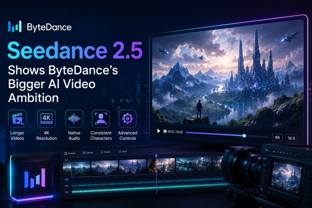 Seedance 2.5 Shows ByteDance’s Bigger AI Video Ambition Seedance 2.5 AI video model
