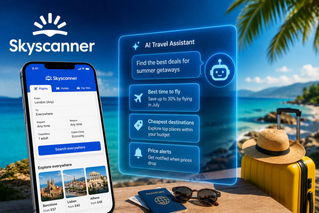 Skyscanner Tests AI Travel Tools to Help Travellers Save This Summer Skyscanner AI travel tools