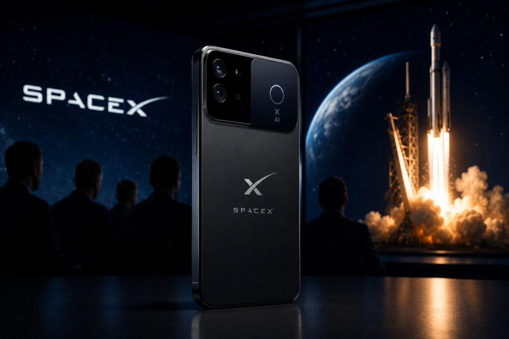 SpaceX Investors Reportedly Get Early Look at Musk’s AI Handset SpaceX AI handset