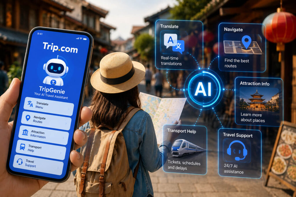 Trip.com AI travel tools