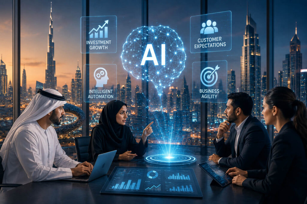 UAE Firms Step Up AI Investments as Customer Expectations Move Faster UAE AI investments