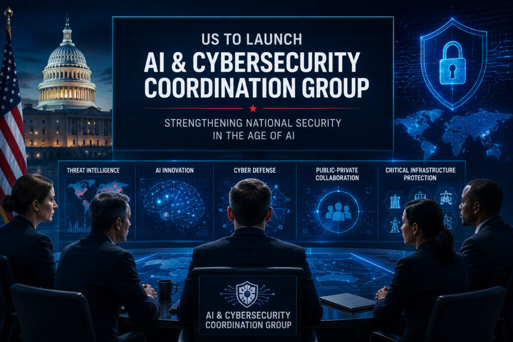 US to Launch AI and Cybersecurity Coordination Group as Washington Sharpens Its Tech Defense Strategy US AI cybersecurity coordination group