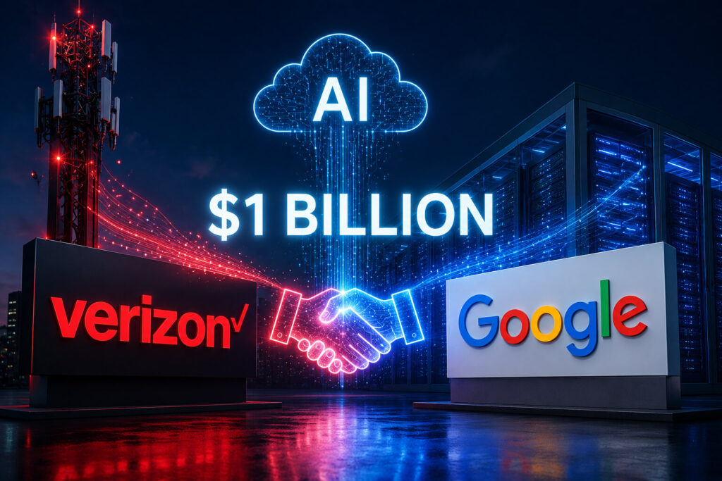Verizon Google AI infrastructure deal