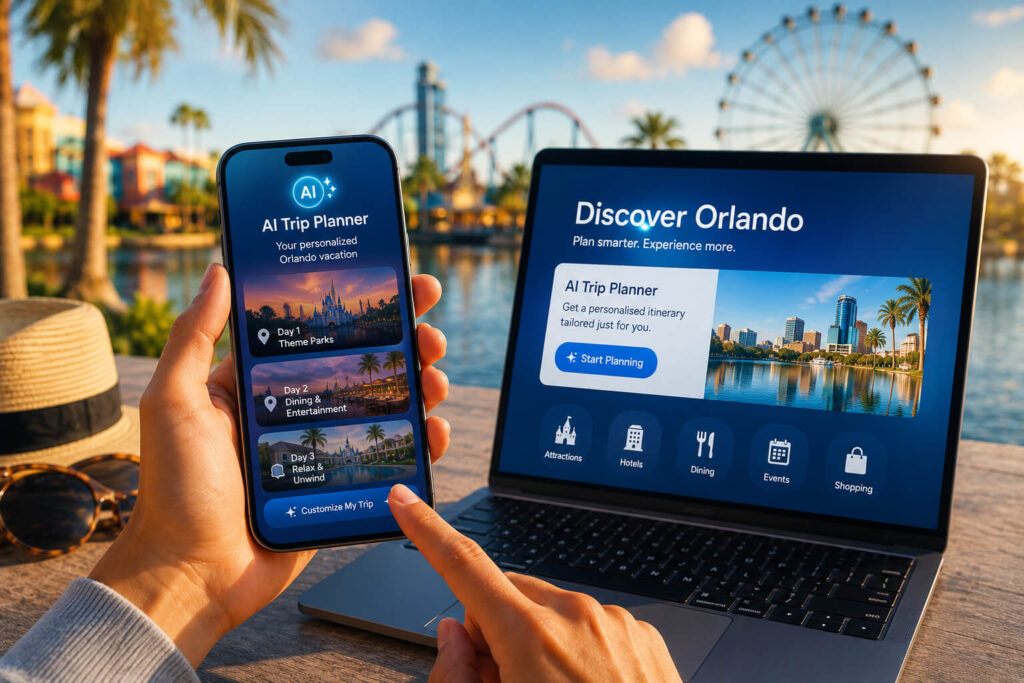Visit Orlando AI trip planner