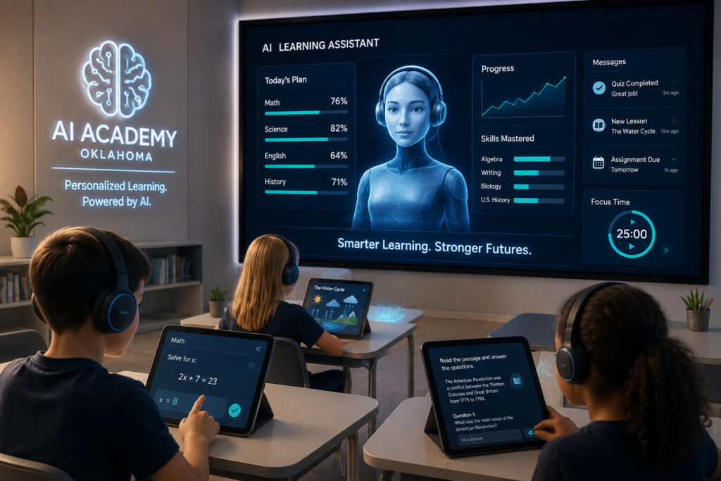 AI-powered private schools in Oklahoma