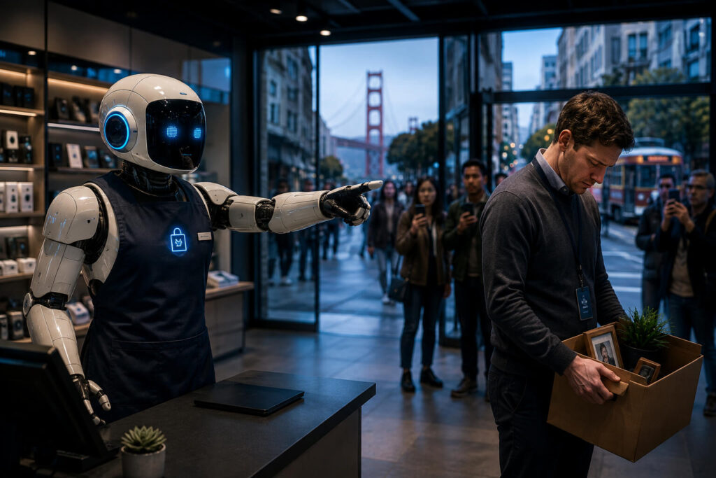 AI Store Manager Fires Human Employee in San Francisco Experiment AI store manager fires human employee
