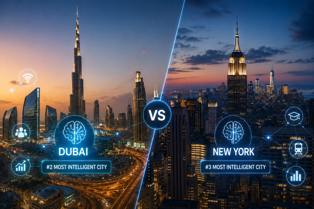 Dubai Intelligent Cities Index ranking