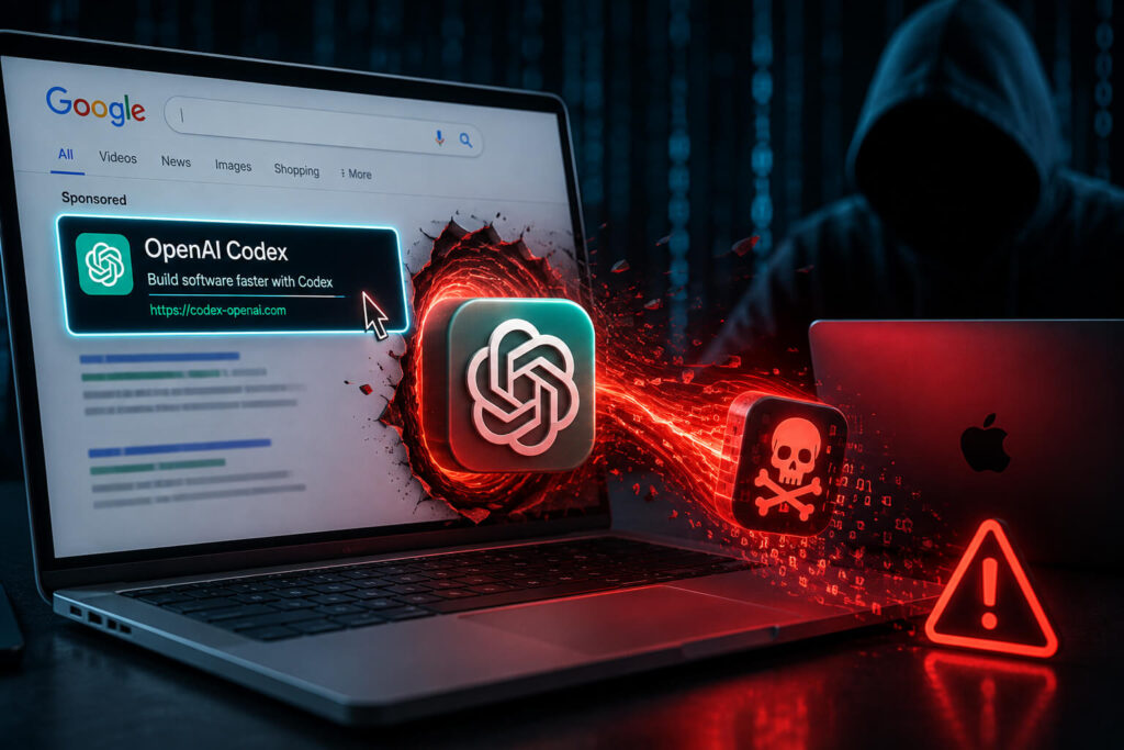 fake OpenAI Codex ads