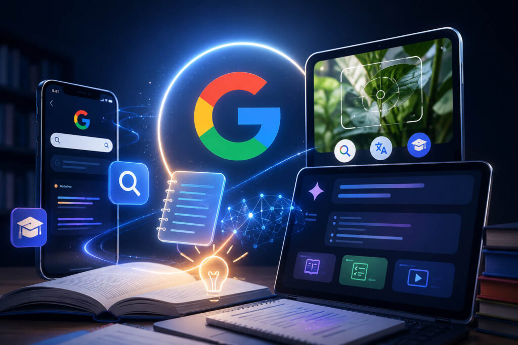 Google AI study tools