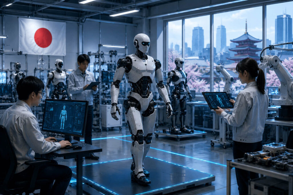 AI school for humanoid robots
