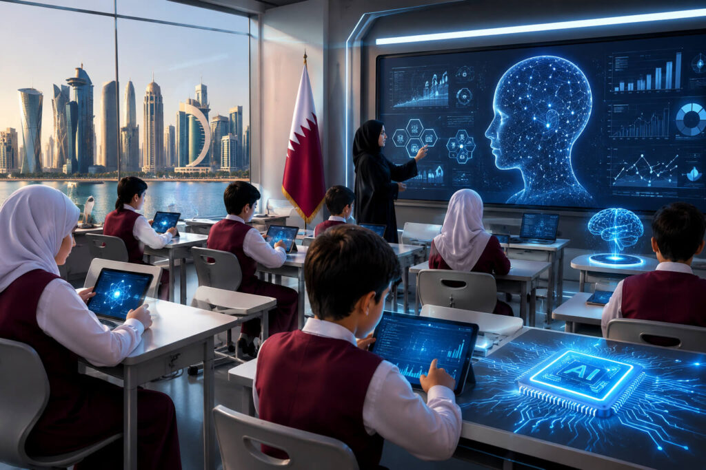 Qatar Adds AI and Data Science to School Curriculum for 2026-2027 Qatar AI school curriculum