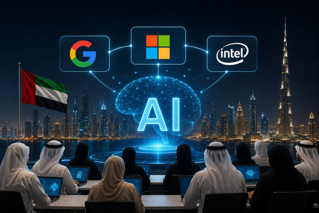 UAE AI Camp 2026 Brings Google, Microsoft and Intel Into Two-Week AI Training Push UAE AI Camp 2026