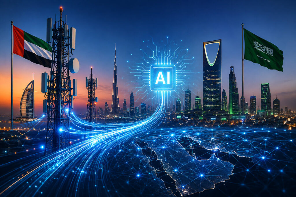 UAE Saudi AI networks