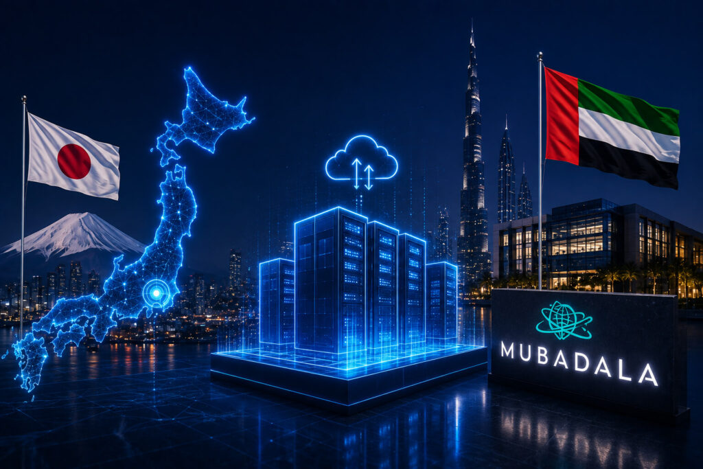 Mubadala AI data center in Japan