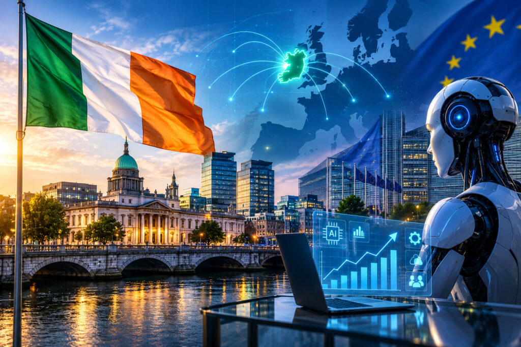 Ireland Takes Europe’s AI Lead as Business Adoption Jumps to 65% Ireland AI adoption
