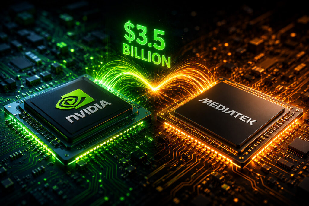 Nvidia MediaTek AI investment