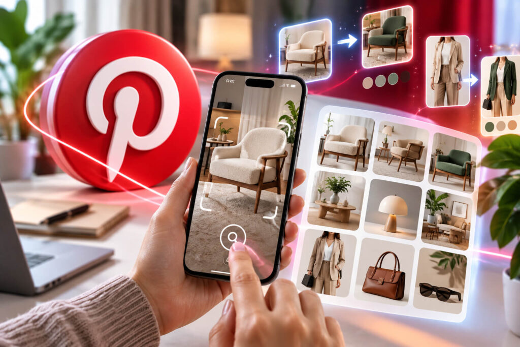 Pinterest AI visual search