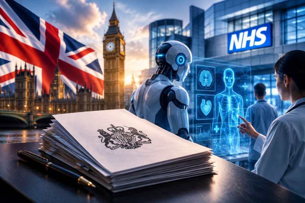 UK healthcare AI regulations