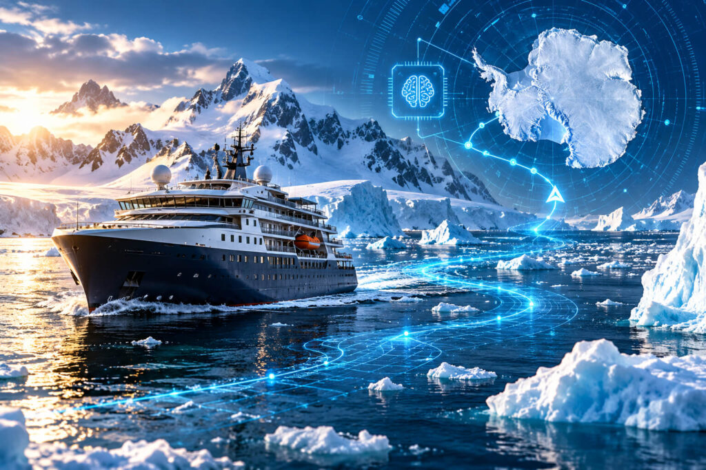 AE Expeditions Tests AI-Powered Ocean Navigation in Antarctica, Revealing Potential Fuel Savings of Up to 15%
