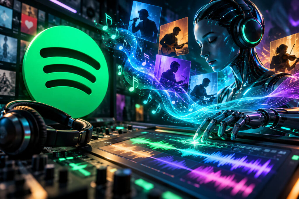 Spotify Plans AI Music Remix Service for 2027 as Streaming Giant Explores New Revenue Opportunities