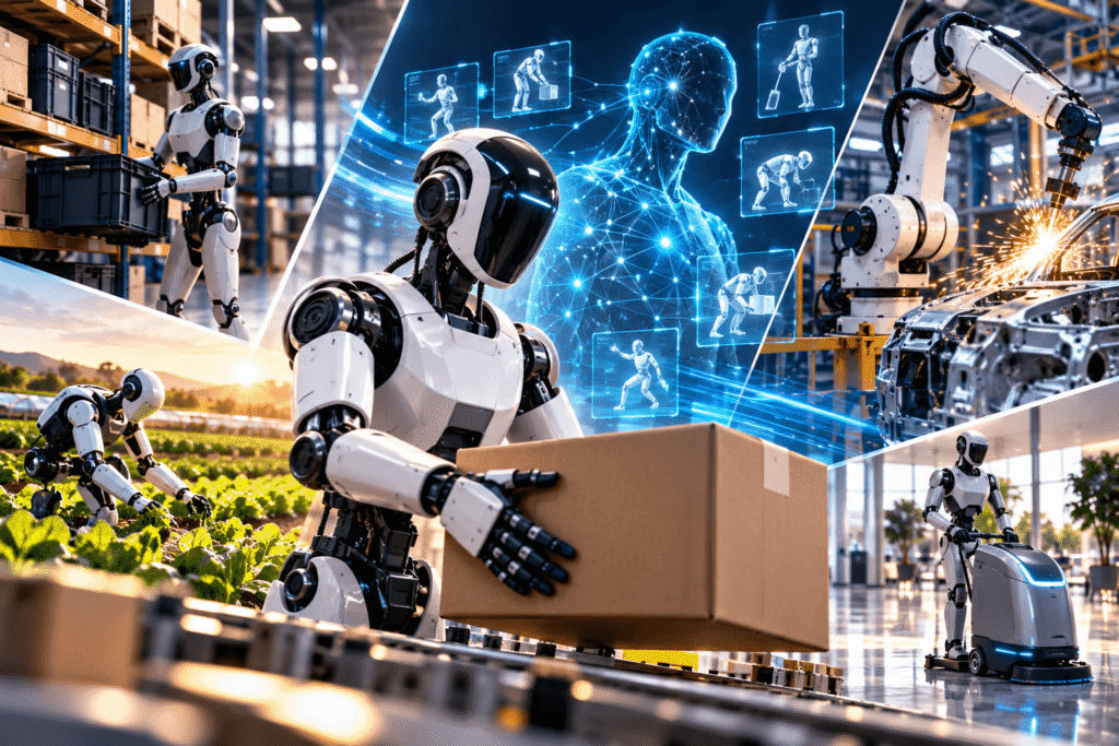 robots physical work tasks