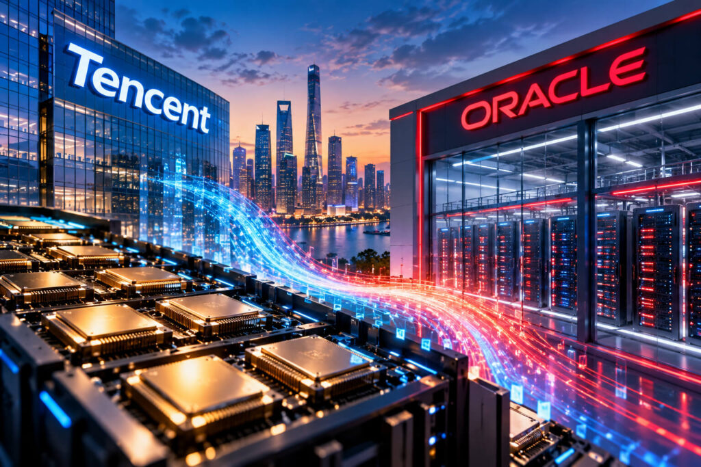 Tencent Reportedly Leases 100,000 AI Chips From Oracle in $7 Billion Deal
